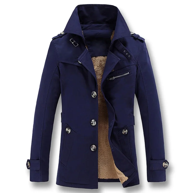 ISurvivor 2022 Мужские Зимние флисовые толстые куртки и пальто мужские повседневные