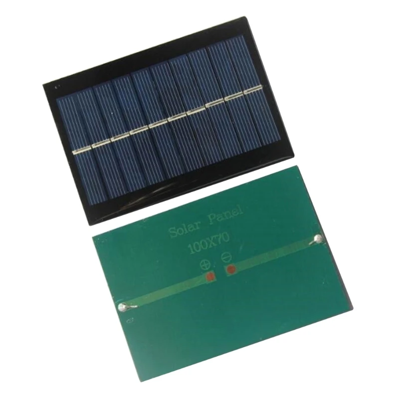 1 ватт 5 вольт солнечная панель высокоэффективный модуль PV Power Гибкая домашняя |