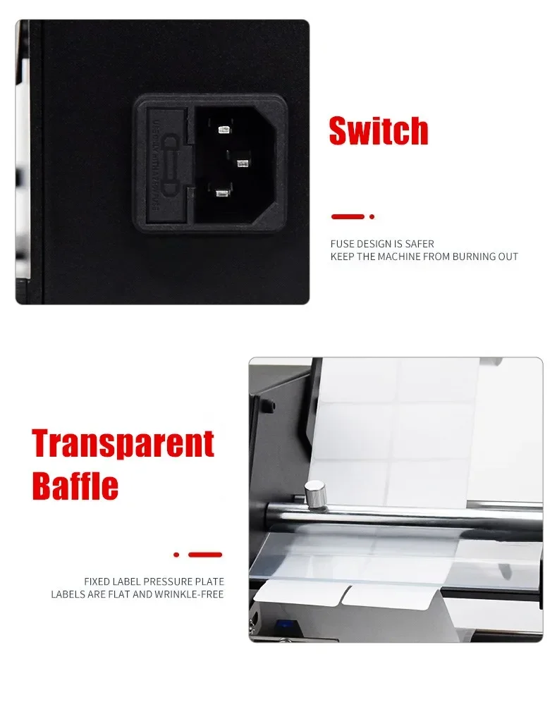FengYiJie 1150D 5-140 мм ширина автоматический электрический диспенсер для этикеток с