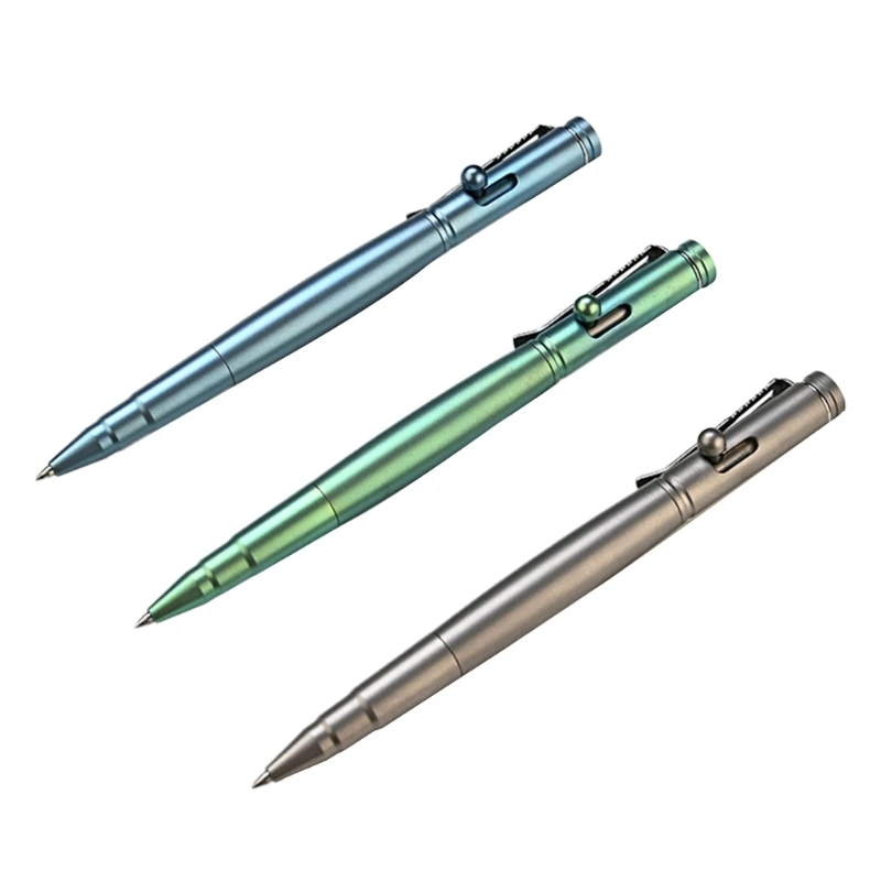 

Шариковая ручка Bolt Action, металлическая Выдвижная Шариковая ручка для женщин и мужчин, для улицы