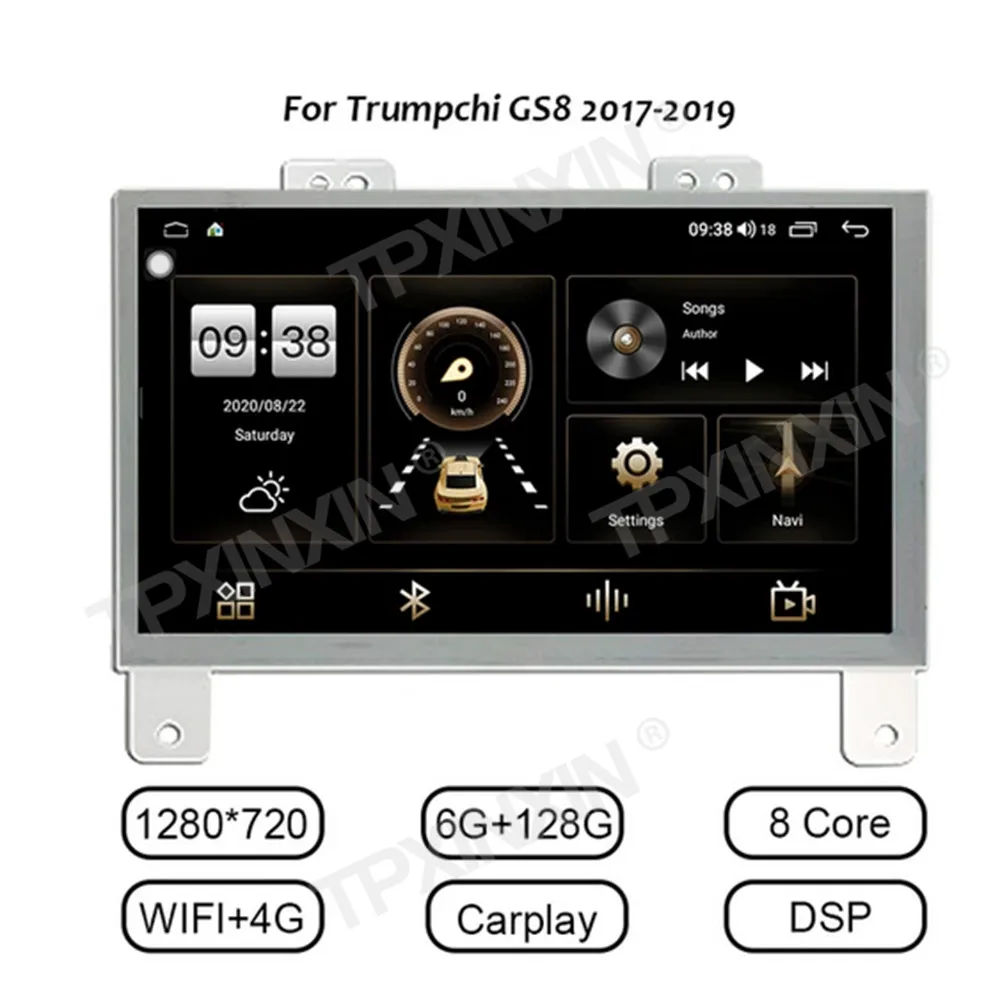 Автомагнитола для Trumpchi GAC GS8 2017 - 2019Android 2Din стерео приемник Авторадио