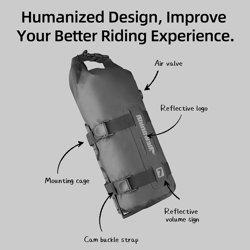 Горный велосипед Rhinowalk передняя стандартная Водонепроницаемая складная вилка