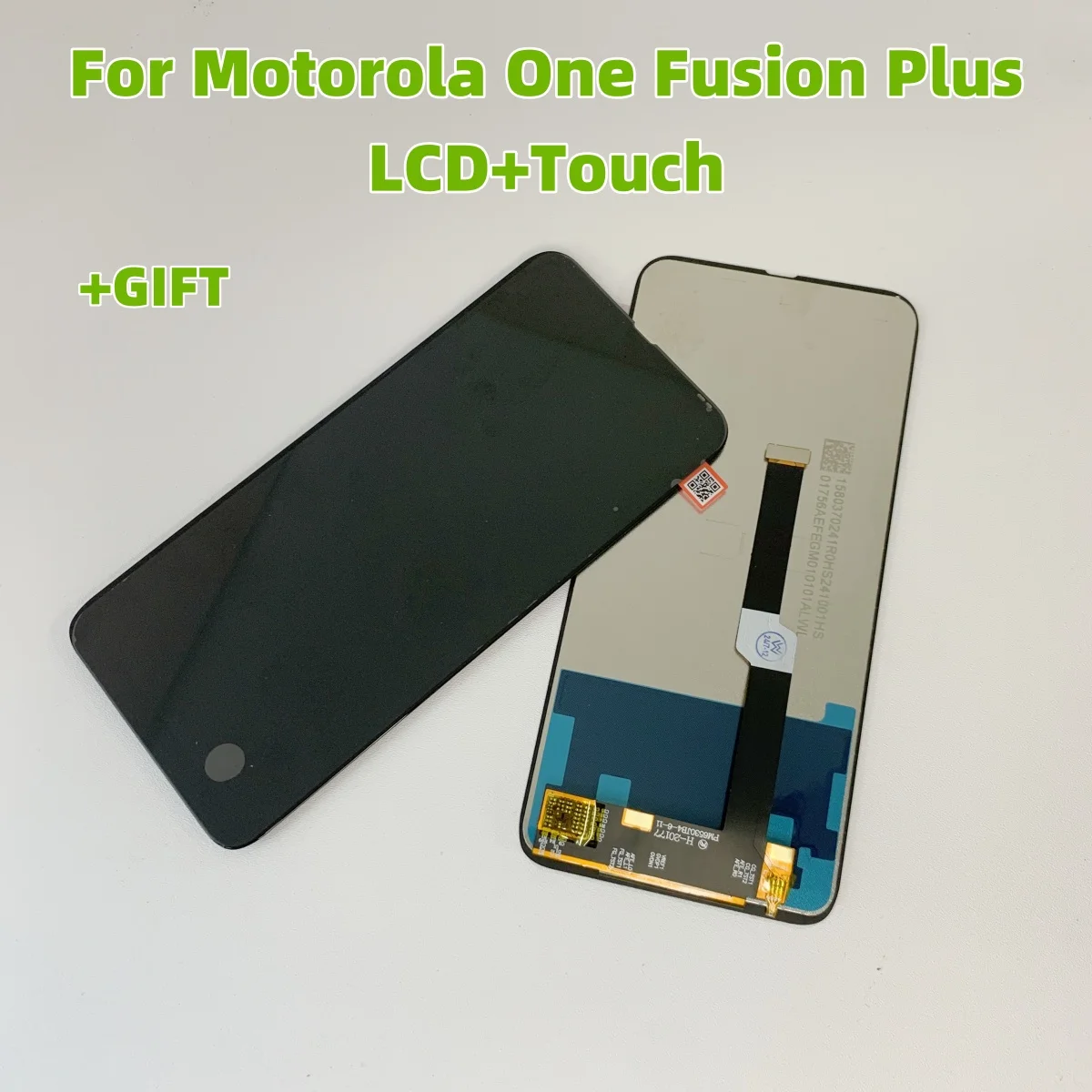 Протестированный экран для Motorola Moto One Fusion Plus ЖК-дисплей с дигитайзером сенсорного