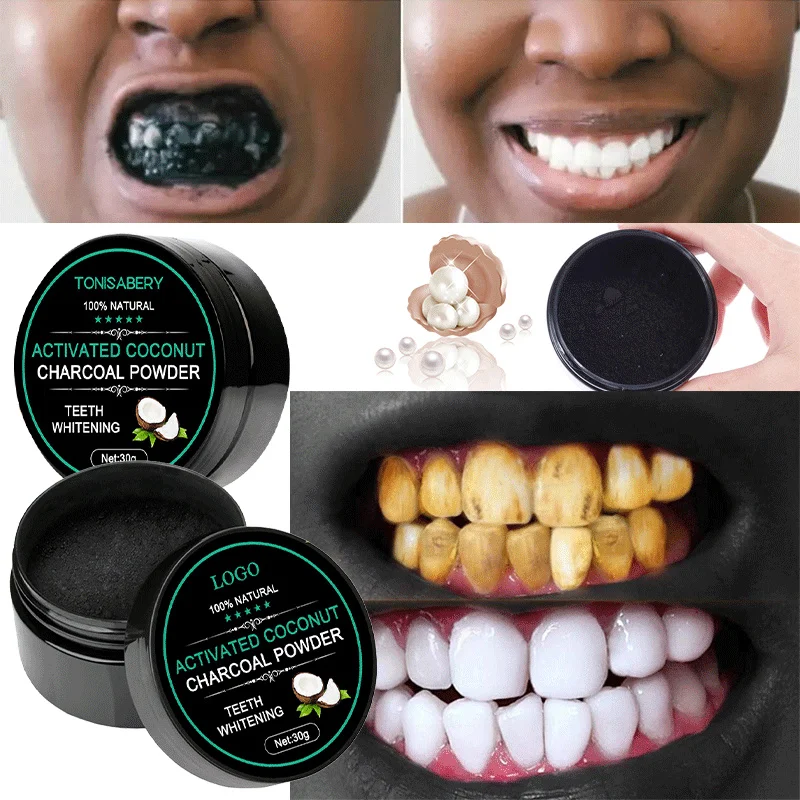 Teeth Whitening Powder Remove Plaque Smoke Stain Toothpaste Fresh Breath Dental Bleach Oral Hygiene Tooth Care Cleaning Products