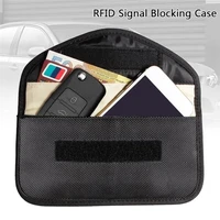 universal safe blocking bag keyless rfid signal blocker case faraday cage fob pouch car key