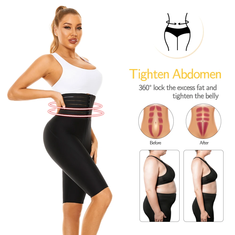 SEXYWG Women Shapewear Leggings for Tummy Control High Waist  Body Shaper Short Leggings