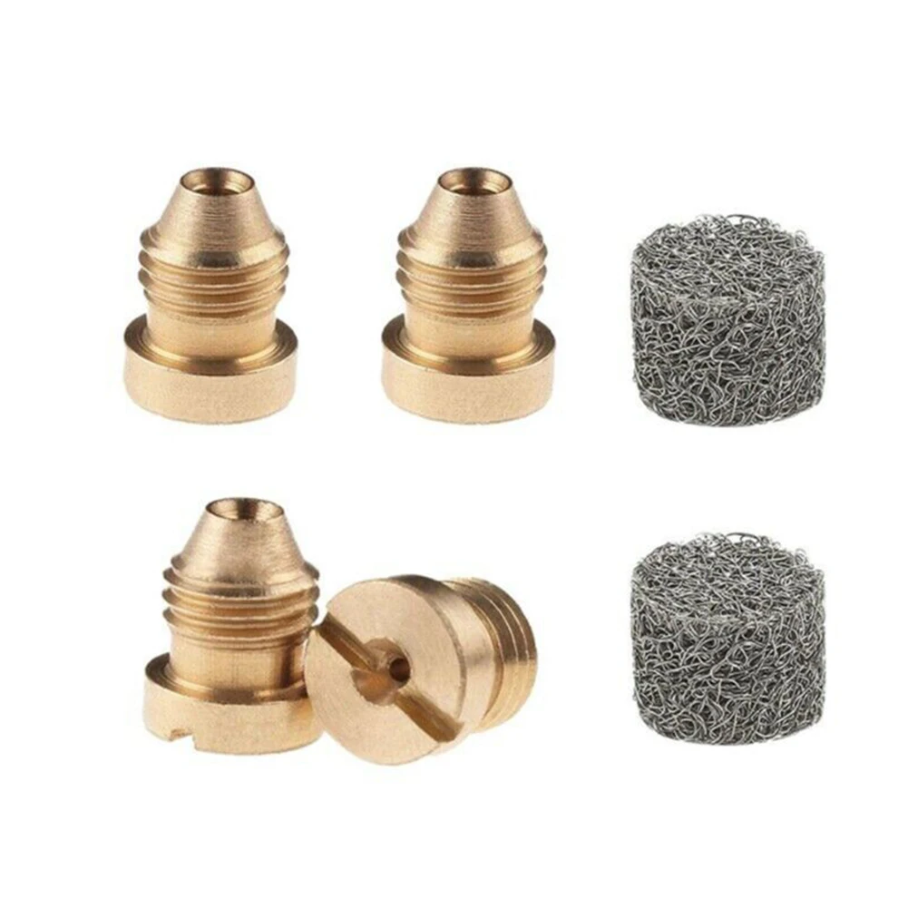 

6Pcs 1.1mm Orifice Snow Foam Makers Mod Lance Brass Replacement Nozzle Tip Tool Foam Generator Orifice Nozzle Tips Assembly