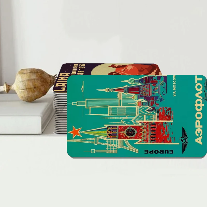 

Персонализированный магнит на холодильник Stalin Soviet CCCP