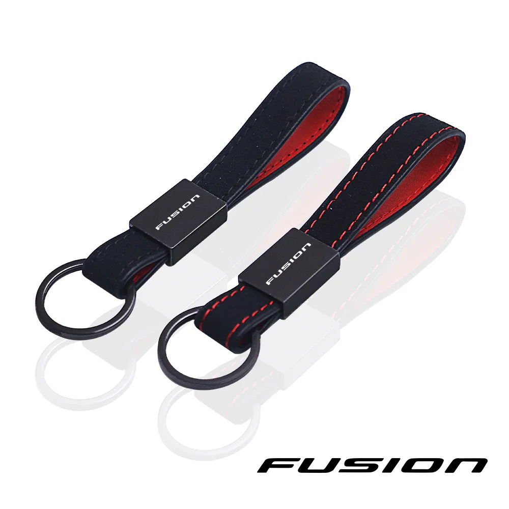 

for ford fusion car key chain leather keychain Car Accessories