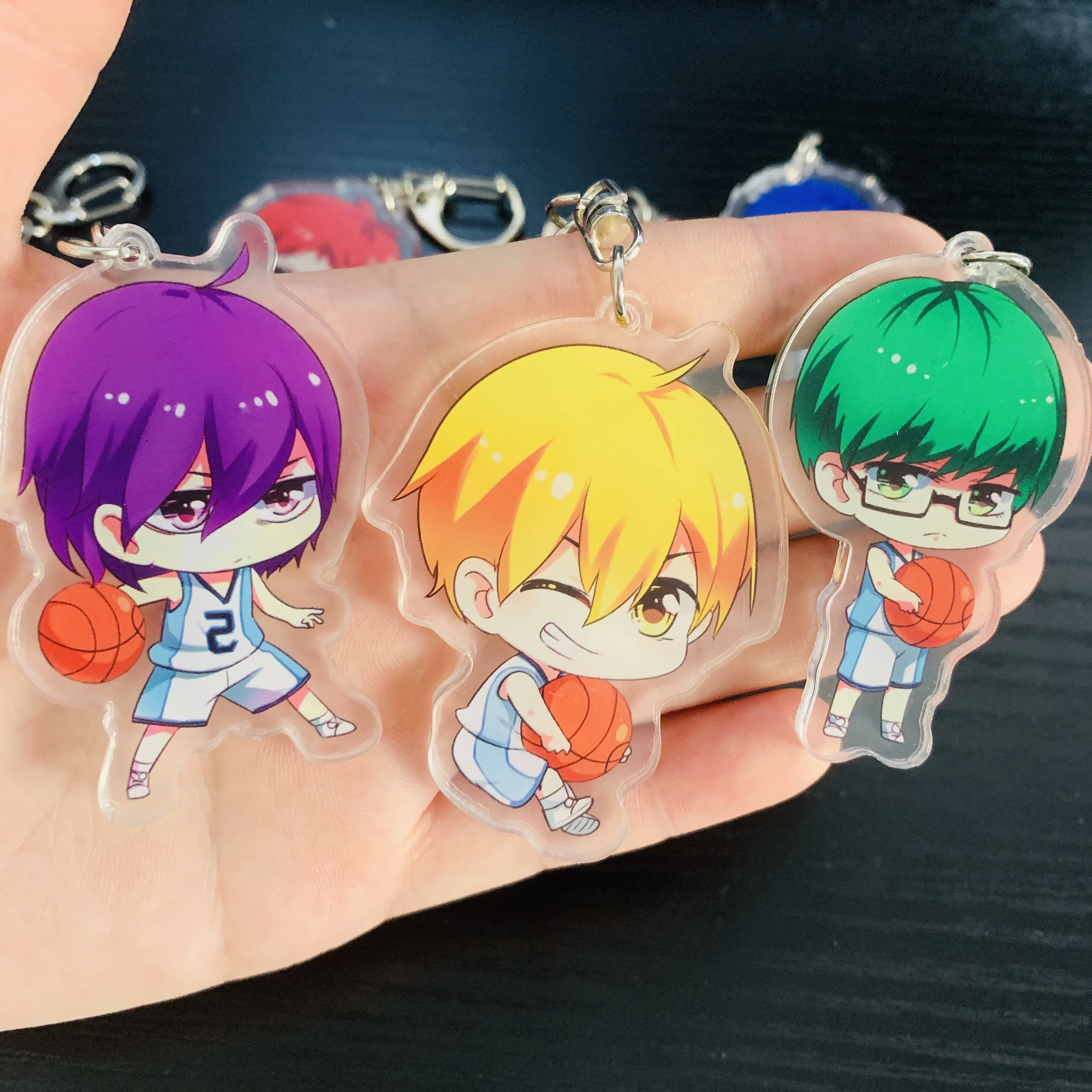 Куроко баскетбольная Аниме Фигурка Акаси сейюри аомин дайки мурасакибара Атсуси