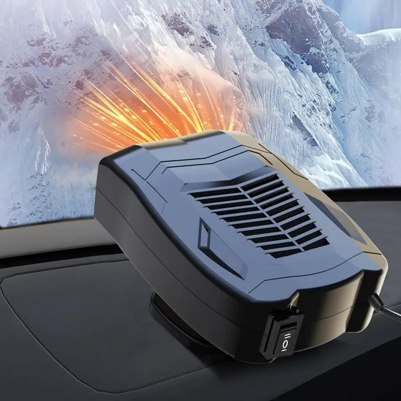 Автомобильный обогреватель портативный Электрический автомобильный демистер 12