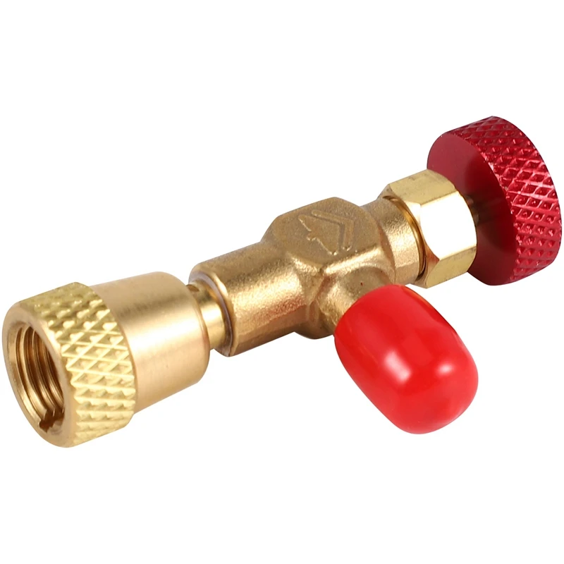 

1Pc R410 90 Degree Refrigeration Adapter Connector Gauges Hose Refrigerant Air Condition Tool #Y05# #C05#
