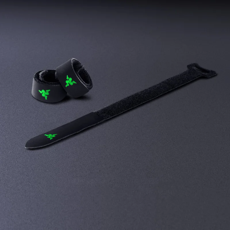 

Razer Cable Ties 3 Box of 9 Strip Set PC Computer Keyboard Mouse Headset Cable Management Band
