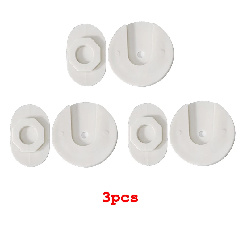 

Держатель гнезда для удлинителя, белый, пластик