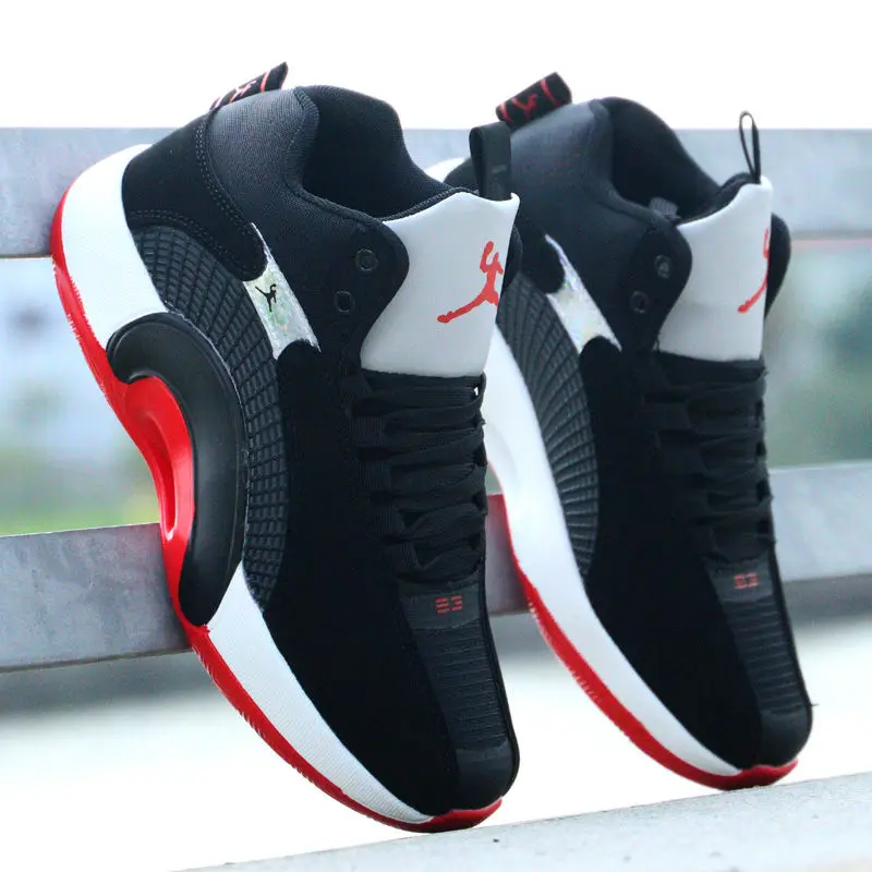 

Men's Basketball Shoes Couple Running Sport Sneakers Breathable High Quality Basketball Boots for Women Walking Shoes