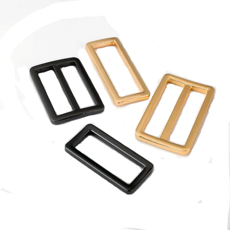 

Металлический высококачественный утолщенный кожаный ремень на плечо для сумок прямоугольная Регулируемая трехскользящая Пряжка роликовая скользящая петля уплотнительное кольцо