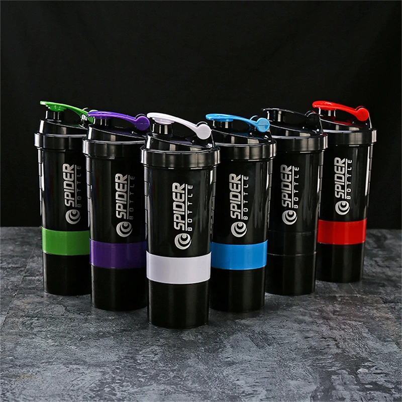 

500ml Fashion Plastic Useful Sport Gym Protein Powder Shaker Mixer Cup Bottle