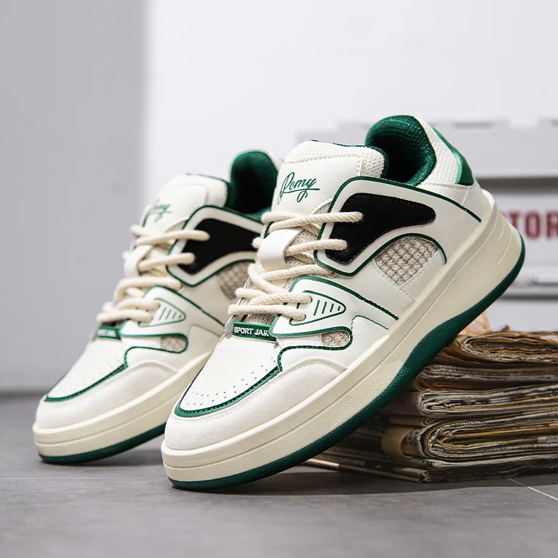 

Spring Autumn Men's Sport Running Shoes Sneakers Tide Low-Top Student Sports Moral Training Shoes Men's Tennies Shoes