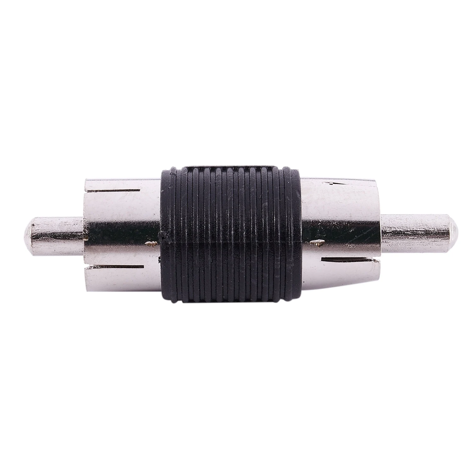 

Straight AV RCA Male to Male Connectors Couplers Adapters 6 Pcs