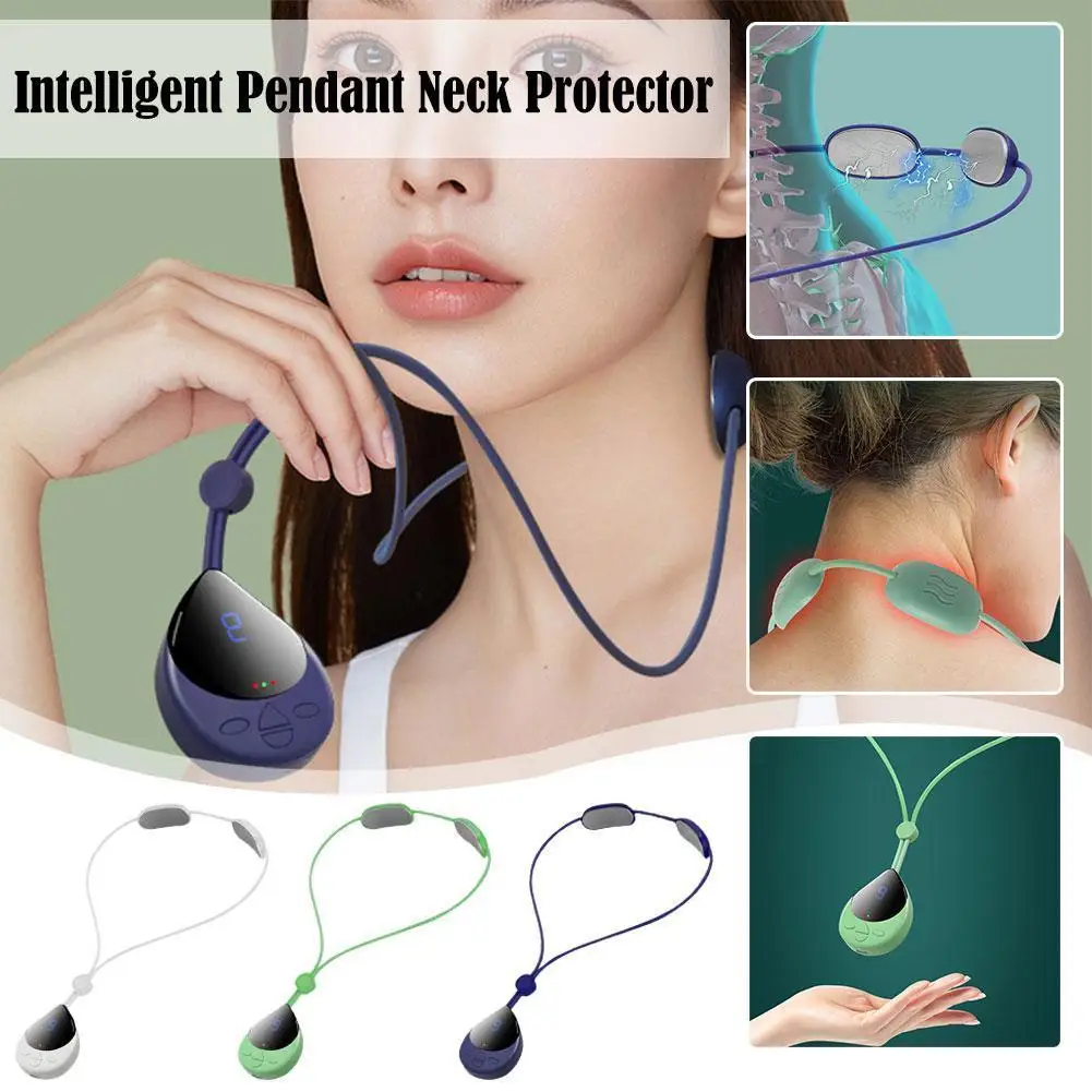 

Intelligent Neck Massager Cordless Neck Massager With Heat Smart Neck Pendant Massage Deep Tissue For Neck Relaxing Massage B2Y0