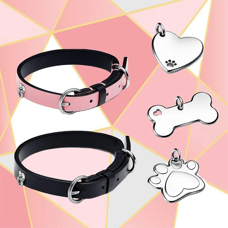 

Новинка Осень 2022, модная серия бирок для ошейника для домашних животных, предотвращающая потерю, логотип «сделай сам»