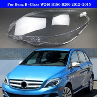 headlights cover headlight lampshadep headlamp shell replace original lampshade for benz b class w246 b180 b200 2012 2015