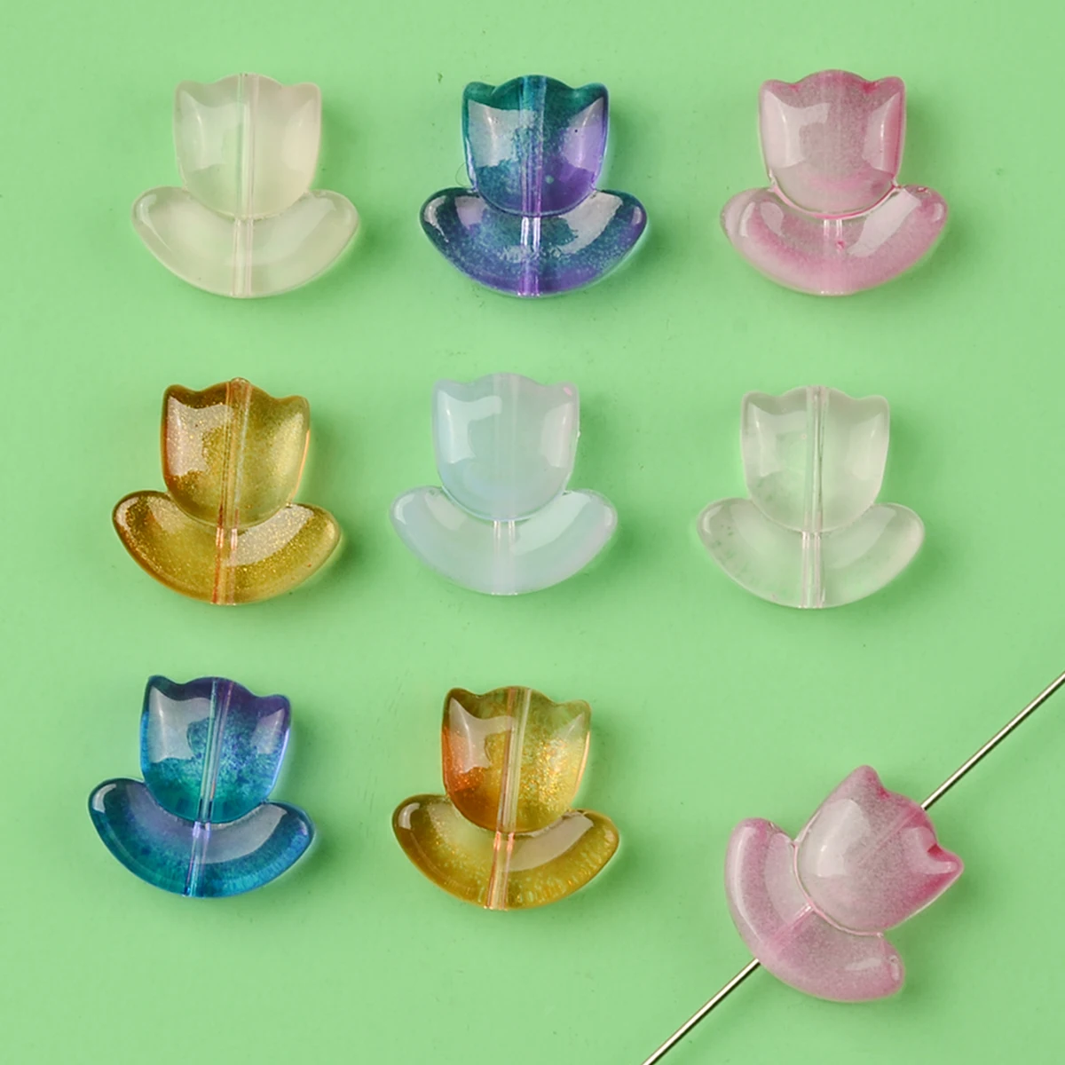 

10 шт./партия, бусины из чешского стекла, 14 мм