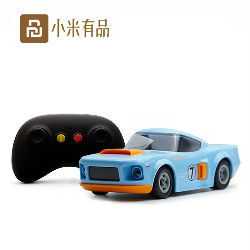 Xiaomi doll children puzzle toy car rc professional drift 5-year-old boy high-speed ratio remote control car model Baby Blue