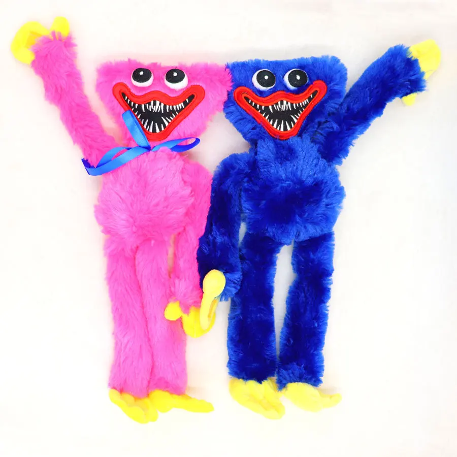 

40 см Huggy Wuggy плюшевые игрушки, Мак, игра, время игры, персонаж, ужас, мягкая кукла Гаага, ваджи, игрушка, плюшевая Мишка, подарок для ребенка