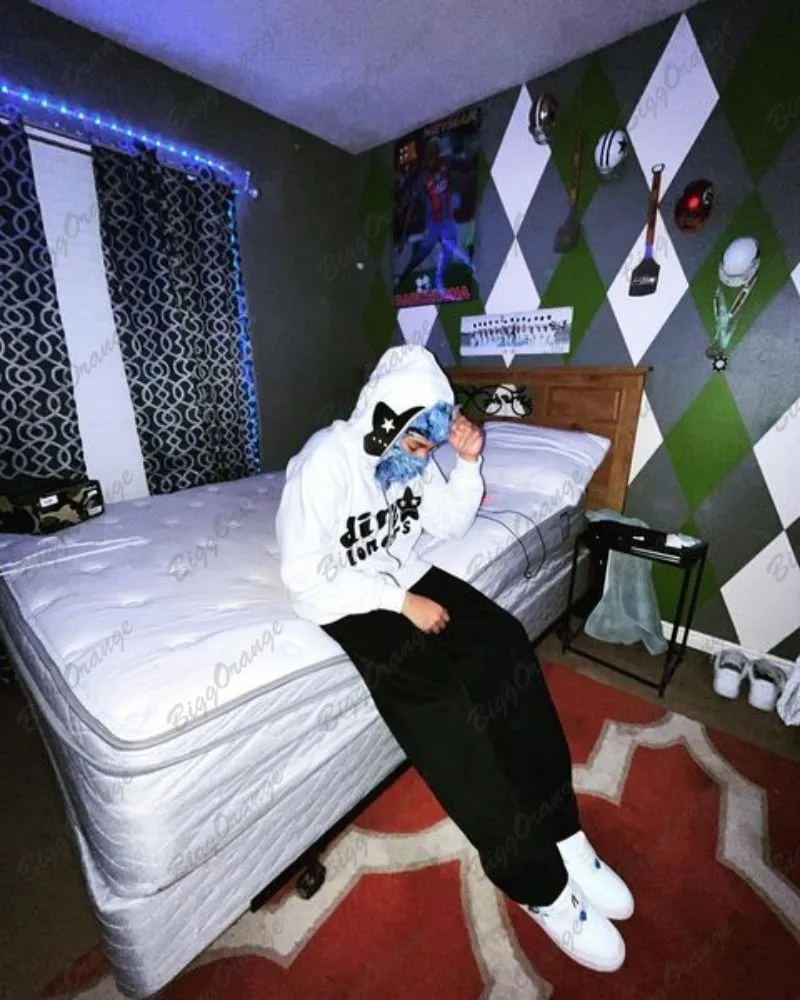 Женская толстовка на молнии Белая кофта большого размера в стиле Харадзюку y2k -