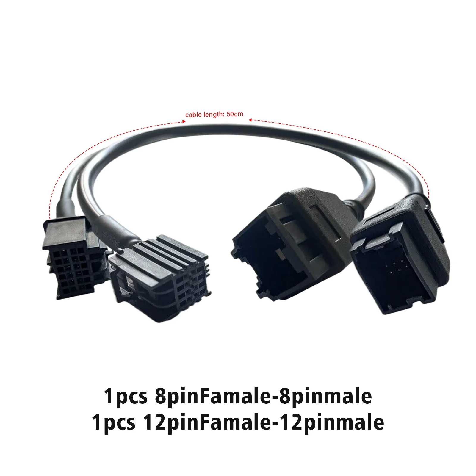 Разъем OBD адаптера FCA 12+8 для XTOOL X100PAD, A80PRO, D7, D8, D9 для Chrysler, JEEP, Dodge Автомобильный кабель для диагностического инструмента OBD2