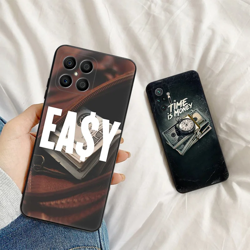 Мягкий силиконовый чехол для телефона Honor X7b X9b X6a X7 X8 b 70 90 Magic5 денежные деньги