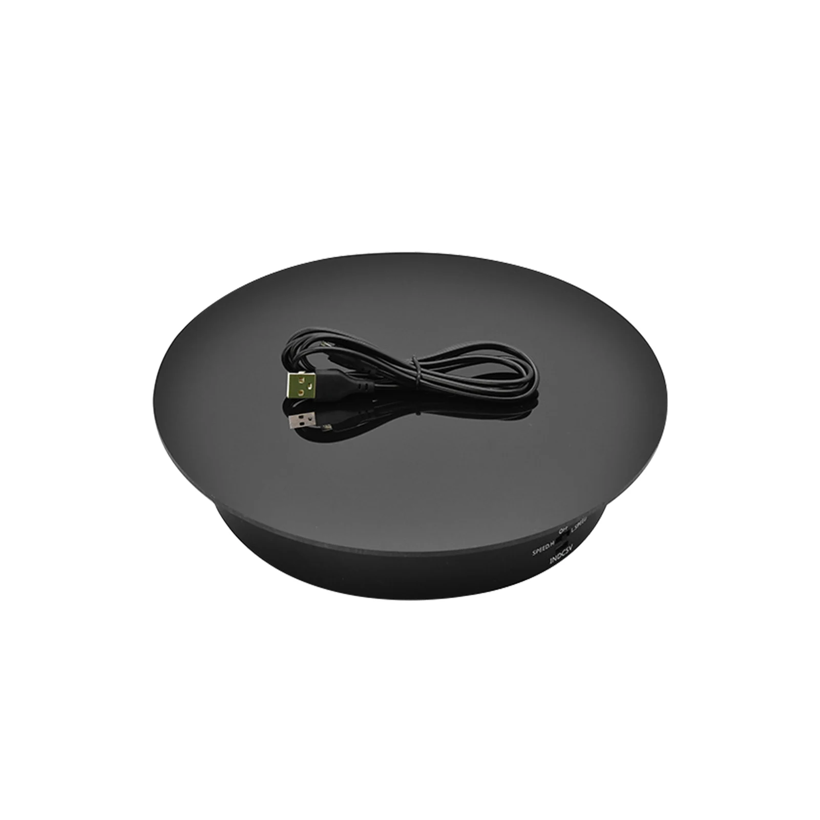 

Electric Turntable Battery USB Powered Jewelry Holder Cake 360 Degree Revolving Photography Rotating Display Stand Shop Product