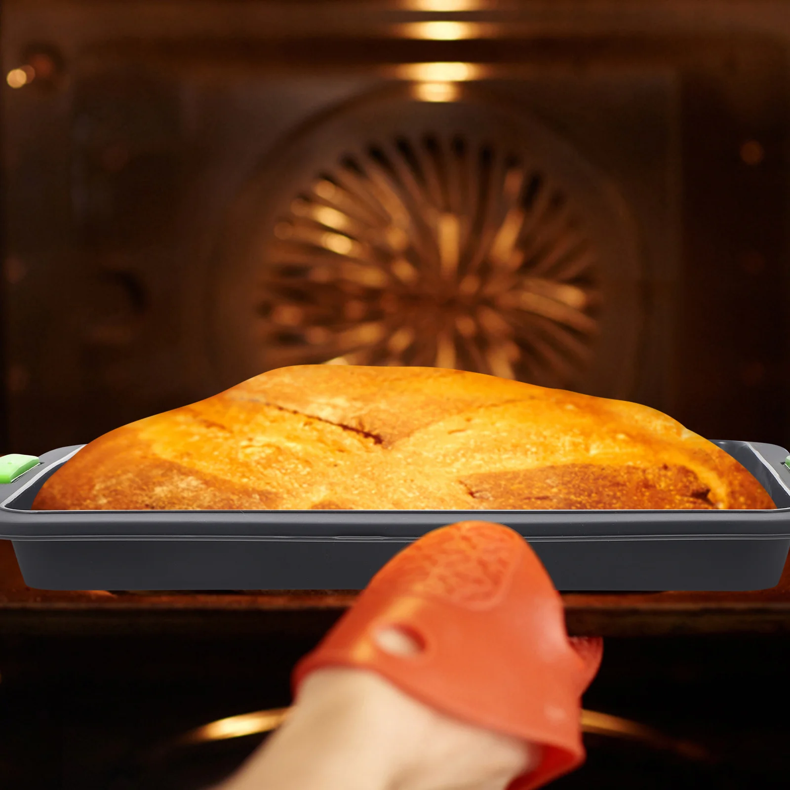 Лоток для сэндвичей силиконовая форма торта формы хлеба мультипирог силикагель