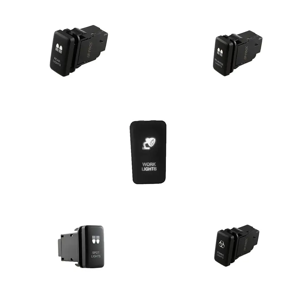 

5 шт., сисветодиодный светодиодные клавишные ламсветильник для Prado 120 Series 03-09