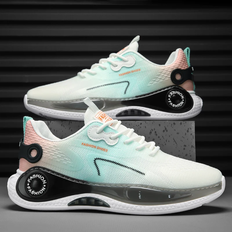 2023 Men Sneakers Thick Sole Original Athletic Running Shoes for Men Breathable Summer Outdoor Casual Sports Shoes Male Basket