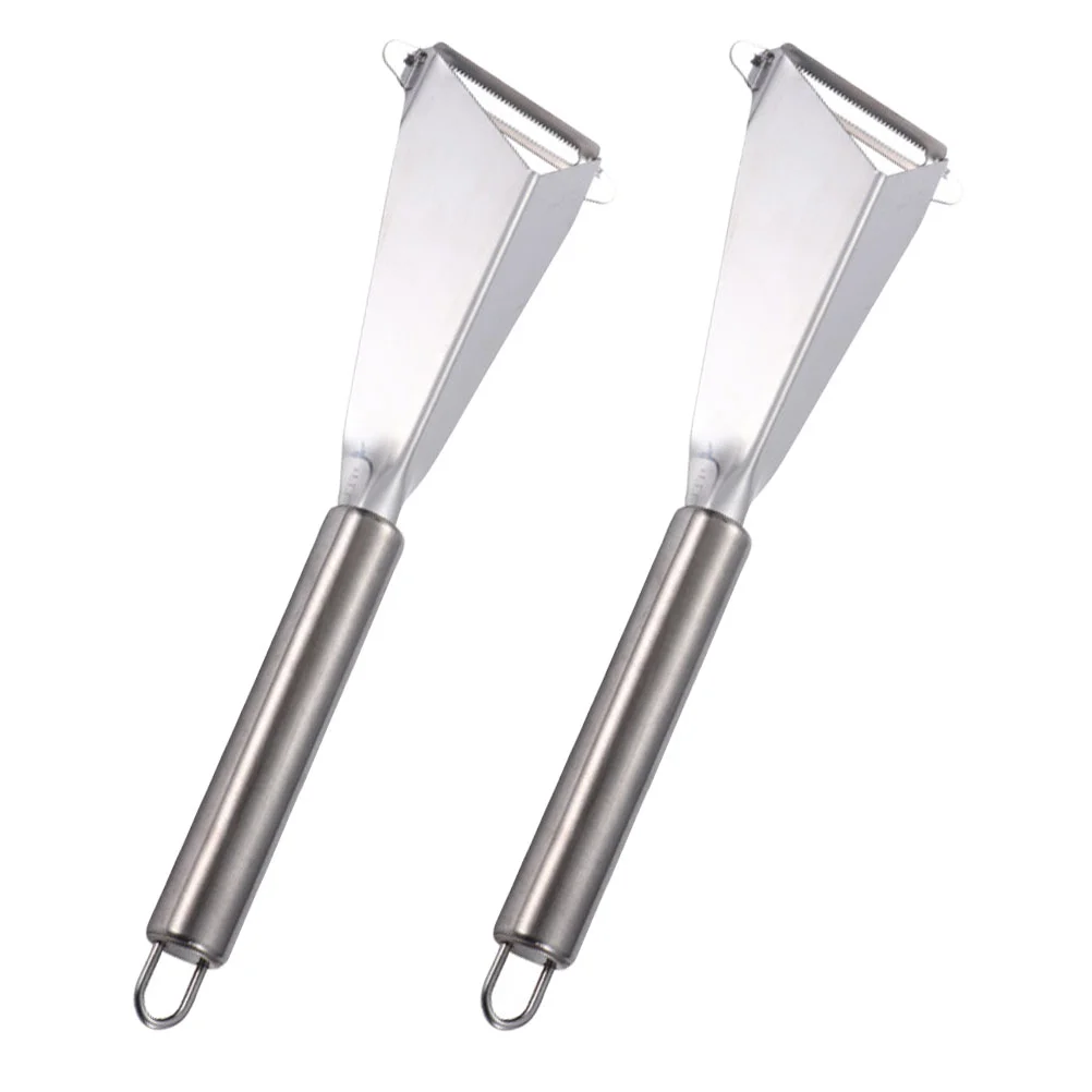 

2pcs Stainless Steel Food Vegetable Carving Cutters Kitchen Fruit Carving Knives