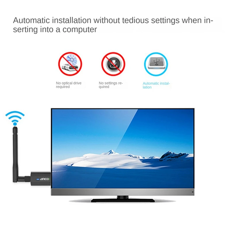 Wi-Fi Bluetooth-адаптер EDUP 600 Мбит/с два диапазона |