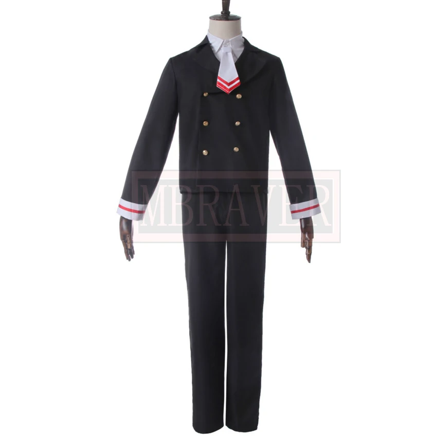 

Cardcaptor Sakura: Clear Card Syaoran Li School Uniform Cosplay Costume Halloween Christmas Uniform Custom Made Any Size