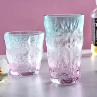 creative cocktail glass glacier cup lead free heat resistant transparent crystal beer whiskey brandy vodka cup multi drinkware