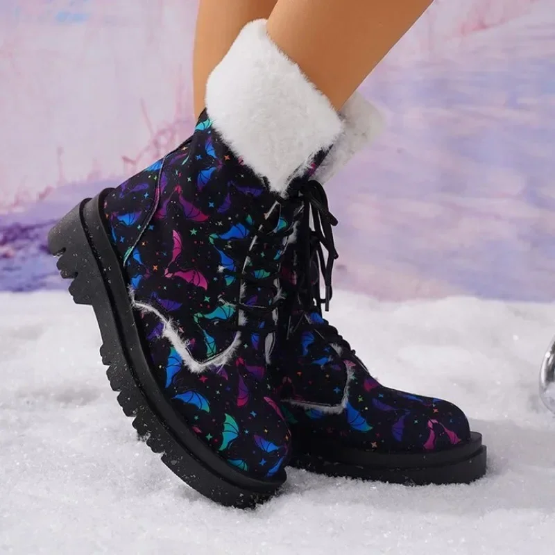 Женская обувь Лидер продаж 2024 женские ботинки модные современные с принтом новые