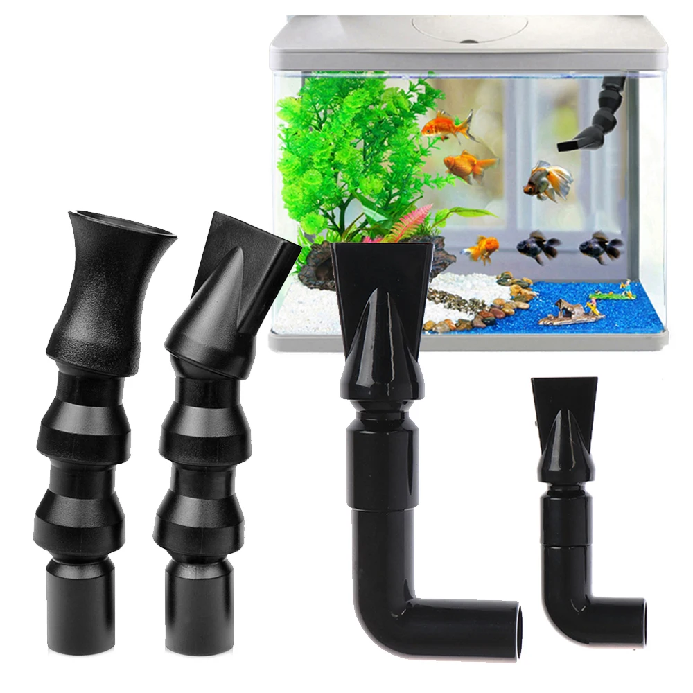 

Fish Tank Pump Duckbill Nozzle Adjustable Aquarium Filter Pump Rotating Water Outlet Return Pipe Connector Plumbing Fitting