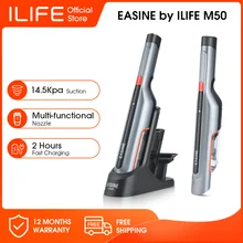 ILIFE M50 Cordless Handheld Vacuum Cleaner,14500Pa Suction,2 hours Type-C&USB Charging,650g Lightweight,Portable for Car or Desk