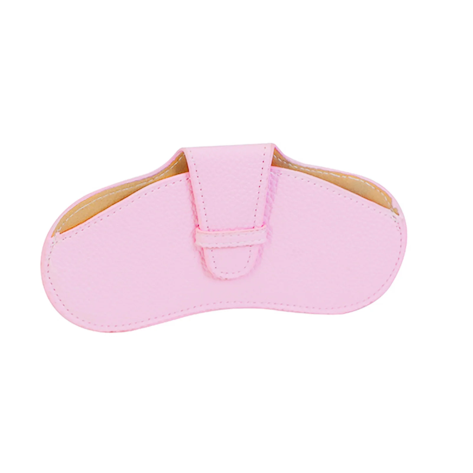 

Sunglasses Storage Pouch Semi-hard Portable Sunglasses Pocket For Outwork PU Leather Velvety Goggles Pouch For Women Men