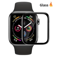tempered glass for apple watch 7 45mm 41mm 6 5 4 se 44mm 40mm anti drop and anti scratch protective film for iwatch 3 42mm 38mm