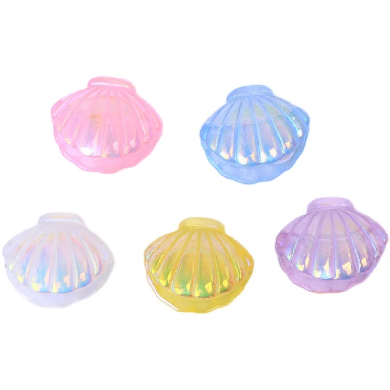 

Kawaii sea shells DIY Homemade pendant phone case hairpin hair accessories decorative ornament Accessories kids toys couple gift