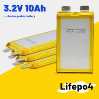 high quality 3 2v lifepo4 rechargeable battery 10ah lithium ion polymer battery for 24v 12v 36v 10ah electric bike can hide ener