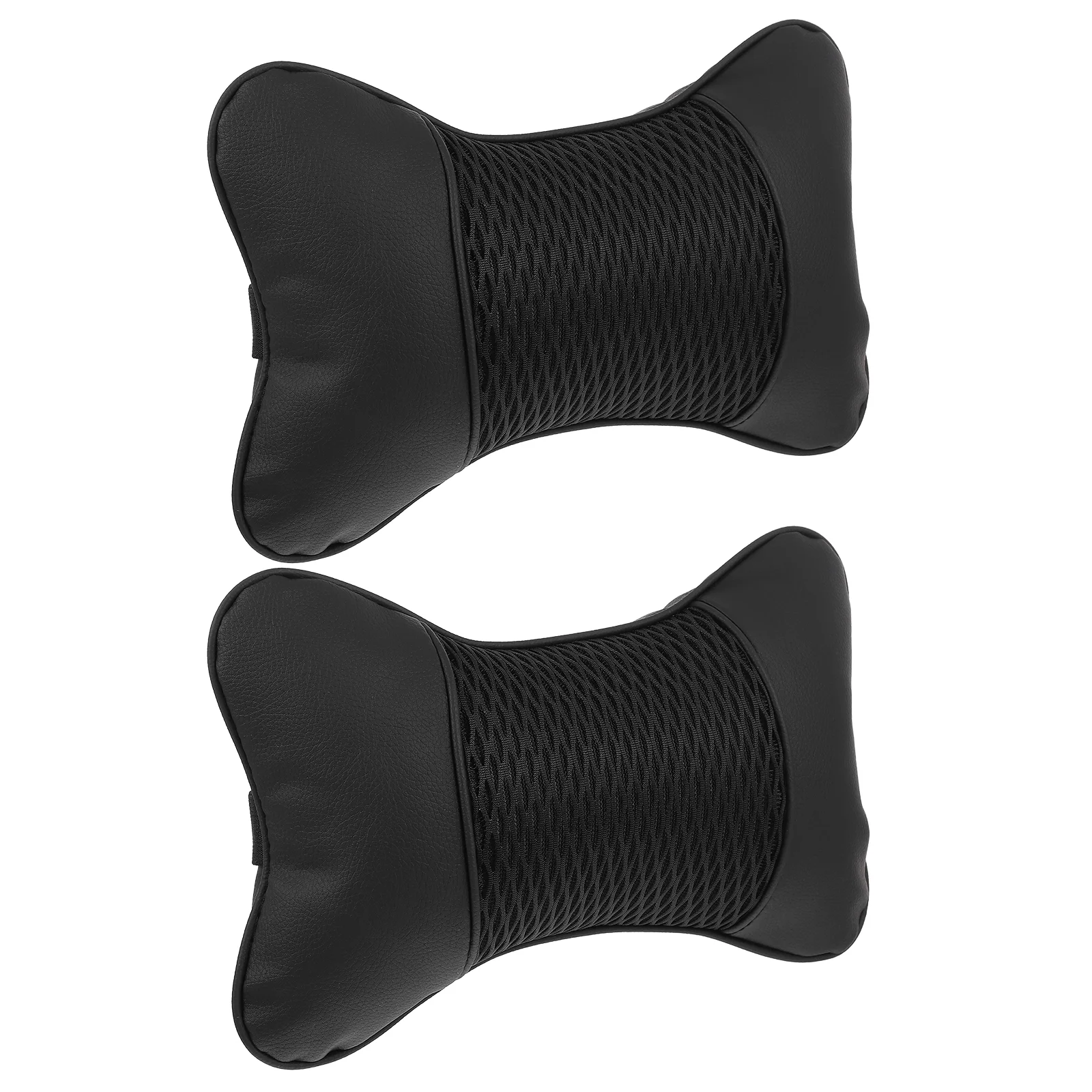 

2Pcs Pillows Breathable Useful Car Head Cushions Car Headrest Car Neck Pillows
