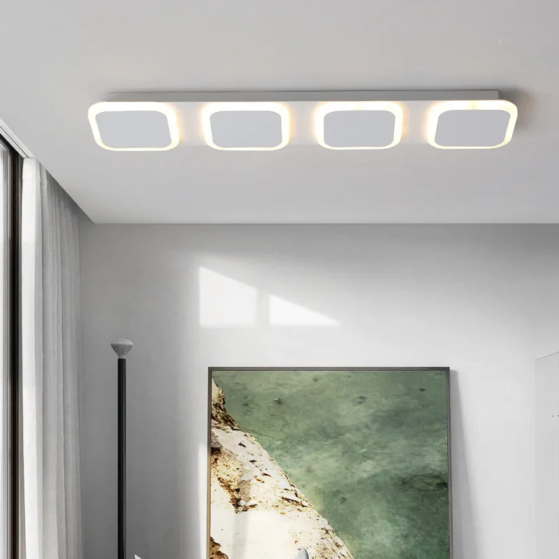 

Aisle corridor LED light modern simple balcony ceiling light strip linear creative entry hall living room entrance light