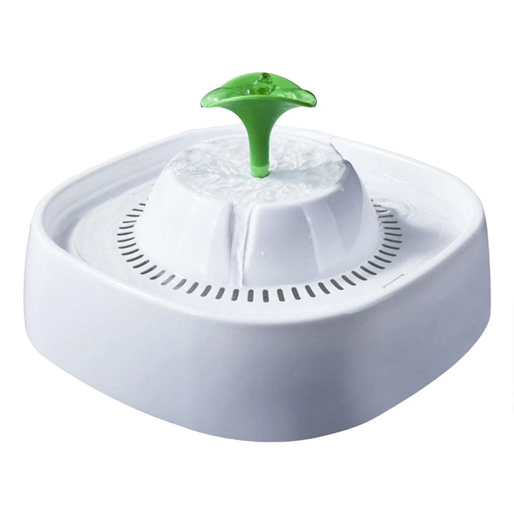 

Диспенсер для воды для домашних животных, регулируемый Электрический питьевой фонтан с 3 режимами, USB, Двухуровневая циркуляция, кастрюля